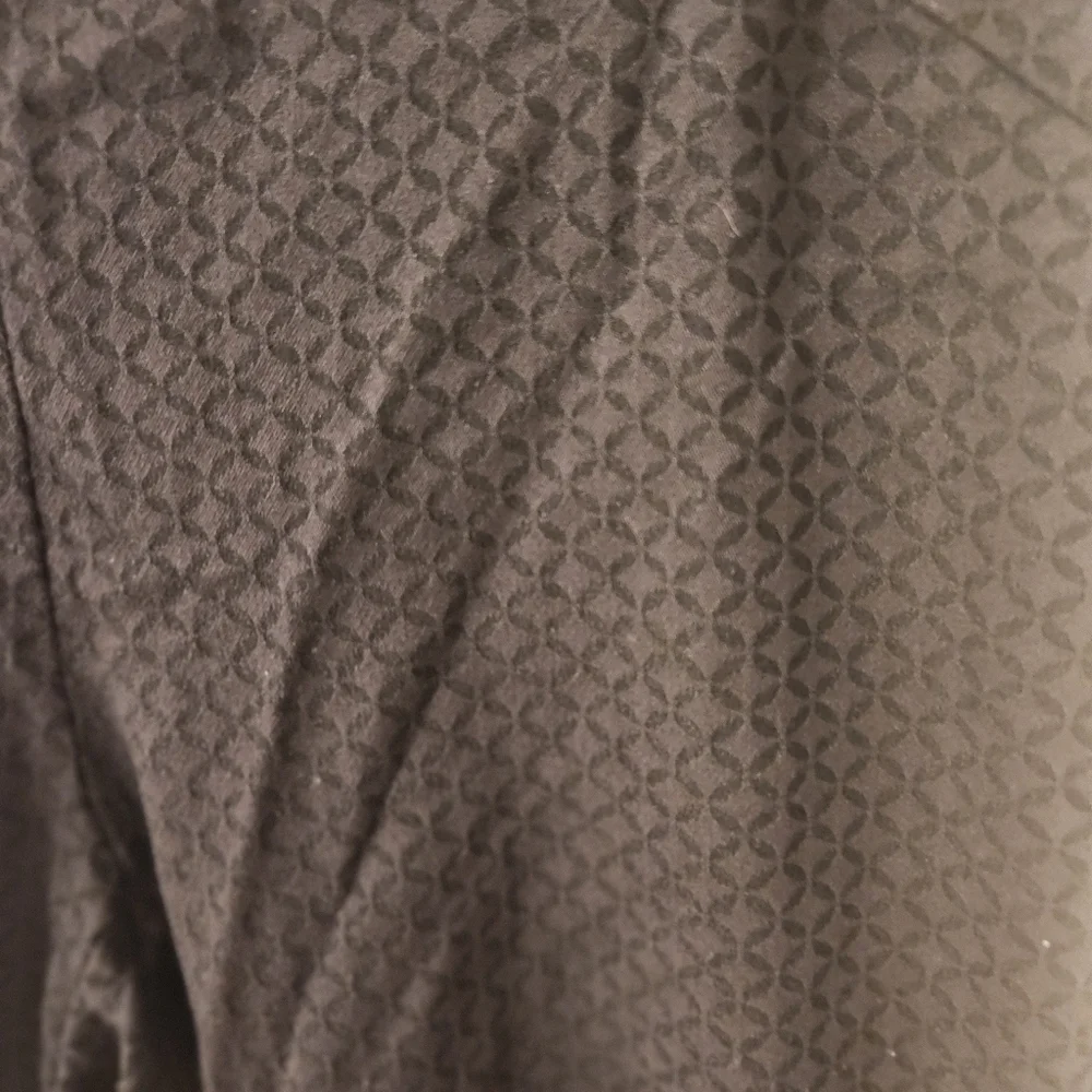 Rafaella Black Textured Pants 6 - Picture 3 of 7